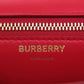 BURBERRY Shoulder Bag leather Red