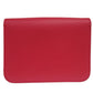 BURBERRY Shoulder Bag leather Red