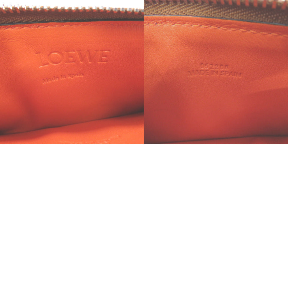 LOEWE Coin case 62208 leather multicolor Coin card holder Cocktail Paula's Ibiza Women Used Authentic
