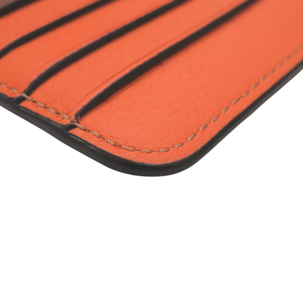 LOEWE Coin case 62208 leather multicolor Coin card holder Cocktail Paula's Ibiza Women Used Authentic
