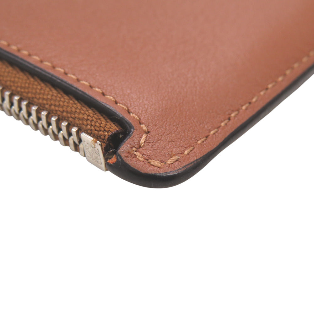 LOEWE Coin case 62208 leather multicolor Coin card holder Cocktail Paula's Ibiza Women Used Authentic