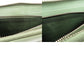 PRADA Long Wallet Purse leather green