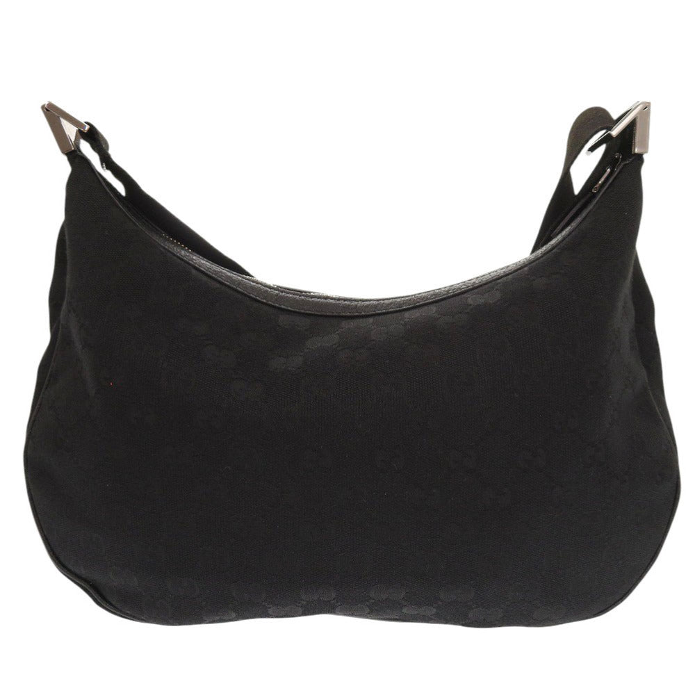 GUCCI Shoulder Bag 122790 GG canvas black
