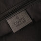 GUCCI Shoulder Bag 122790 GG canvas black