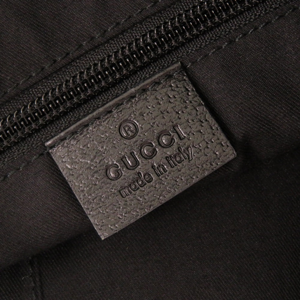 GUCCI Shoulder Bag 122790 GG canvas black