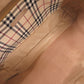 BURBERRY Shoulder Bag leather beige Women Used Authentic