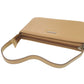 BURBERRY Shoulder Bag leather beige Women Used Authentic