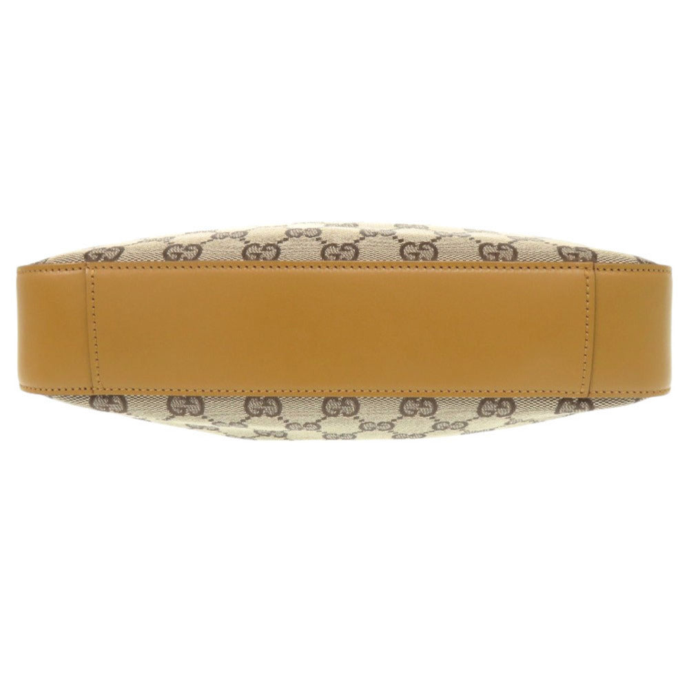 GUCCI Shoulder Bag 001 3812 GG canvas, leather beige