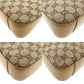 GUCCI Shoulder Bag 001 3812 GG canvas, leather beige