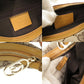 GUCCI Shoulder Bag 001 3812 GG canvas, leather beige