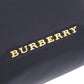 BURBERRY Pouch Nylon Navy Cosmetics Pouch Women Used Authentic