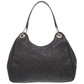 GUCCI Shoulder Bag 257265 leather black