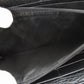 GUCCI Long Wallet Purse 456117 Leather, 8616 black Zip Around GG Marmont Women Used Authentic