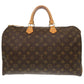LOUIS VUITTON Handbag M41522 Monogram canvas Brown Monogram Speedy 40 Women Used Authentic