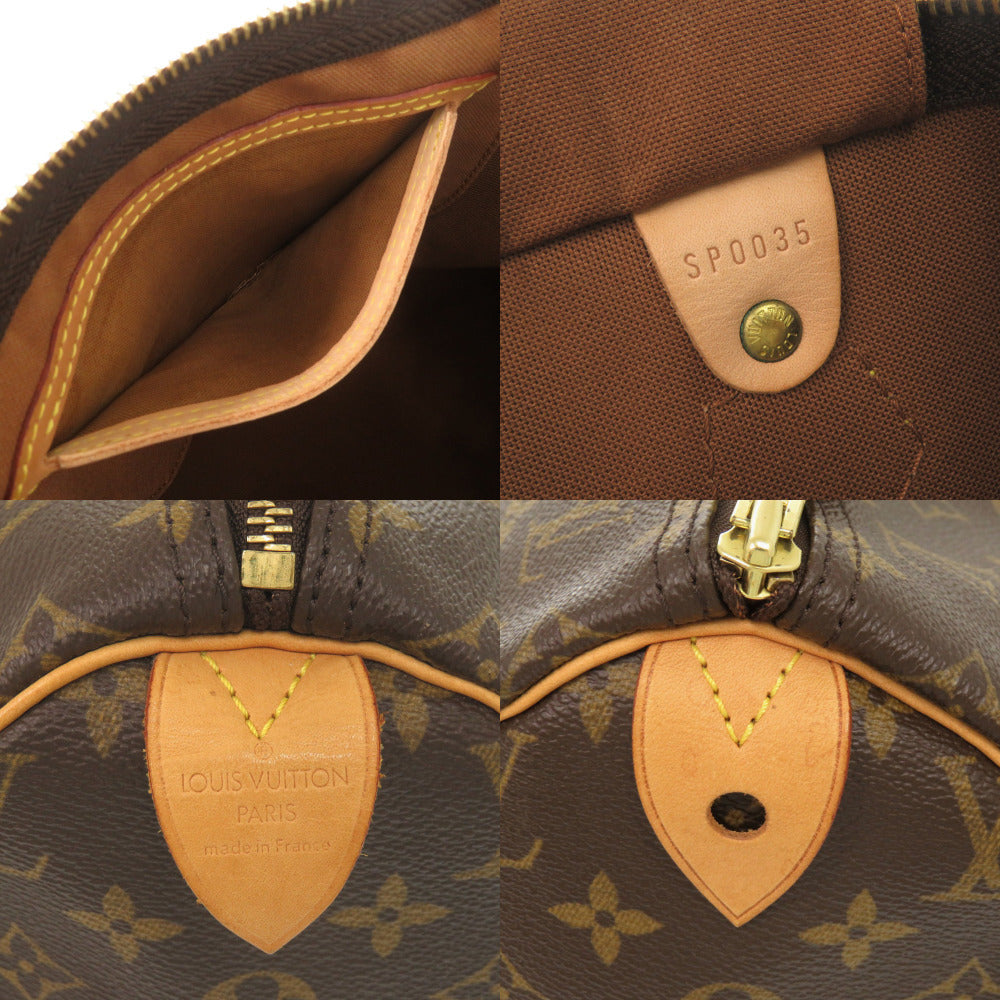 LOUIS VUITTON Handbag M41522 Monogram canvas Brown Monogram Speedy 40 Women Used Authentic