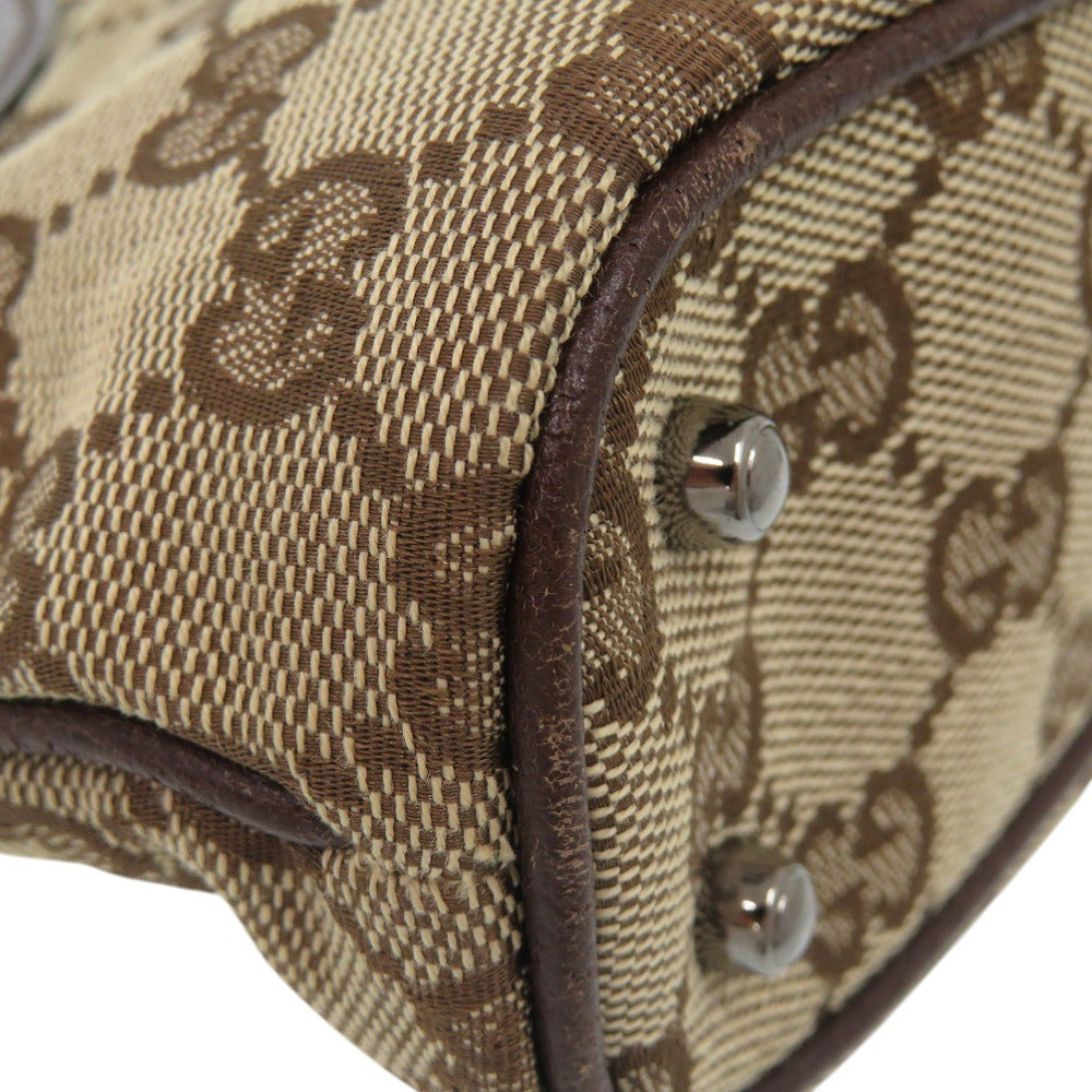 GUCCI Handbag 113015 GG canvas beige Shoulder Bag Shoulder Bag Women Used Authentic