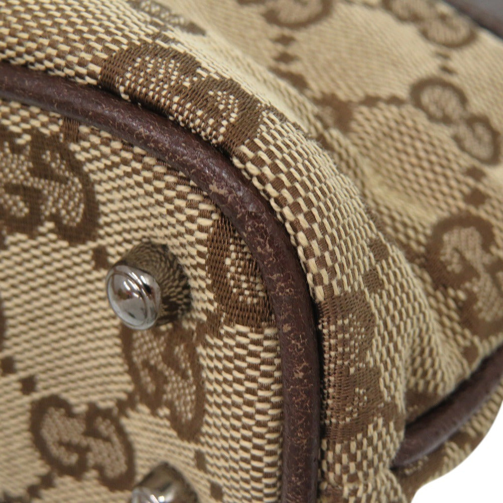 GUCCI Handbag 113015 GG canvas beige Shoulder Bag Shoulder Bag Women Used Authentic