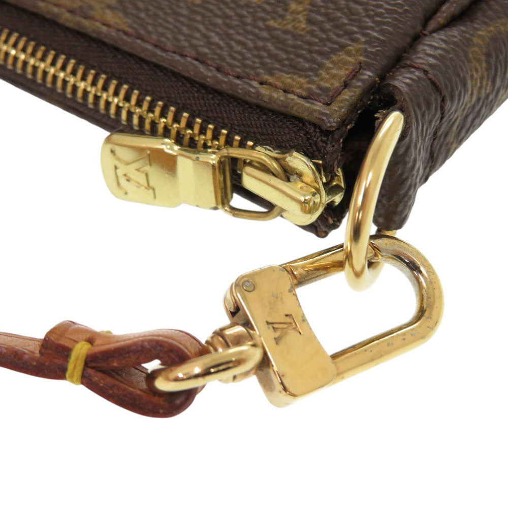 LOUIS VUITTON Pouch M51980 Monogram canvas Brown Monogram Pochette Accessoires Women Used Authentic