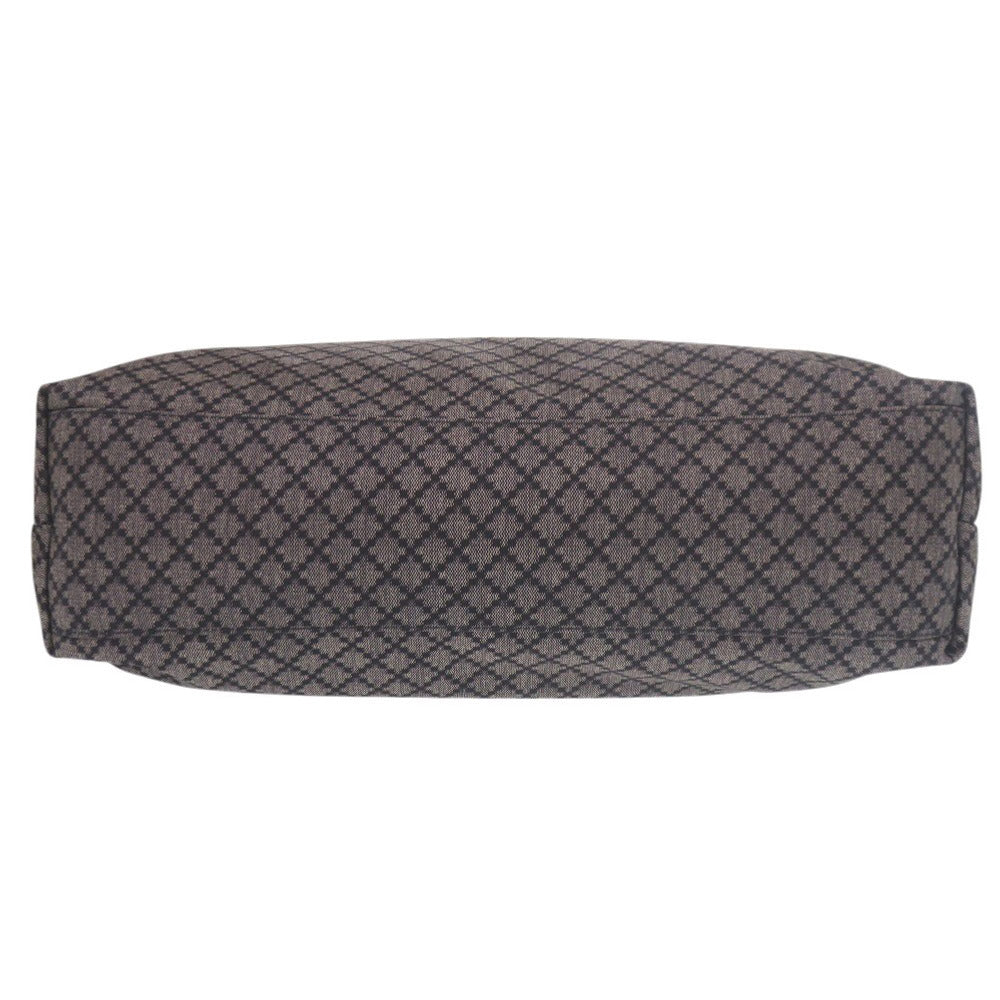 GUCCI Tote Bag 268112 Nylon, Leather Navy Diamante Women Used Authentic