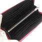 LOEWE Long Wallet Purse 261850 leather pink anagram