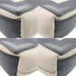 BALENCIAGA Handbag 390346 Canvas, Leather gray Navy Cabas XS Women Used Authentic