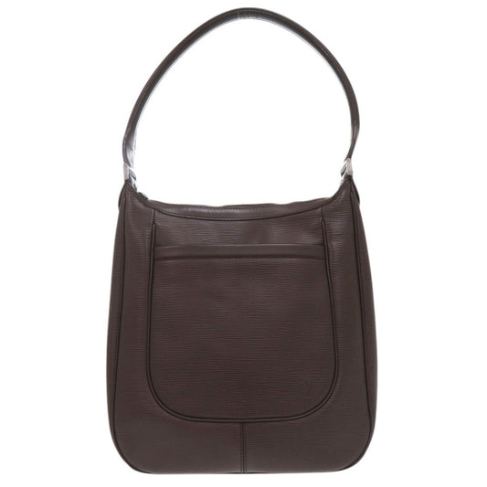 LOUIS VUITTON Shoulder Bag M5896D  Epi Leather mocha Epi Sarabah Women Used Authentic