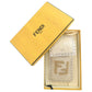 FENDI Pouch Mouton, Leather white Phone Holder Bag Charm Women Used Authentic