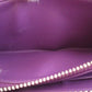 LOEWE Long Wallet Purse leather pink Heritage