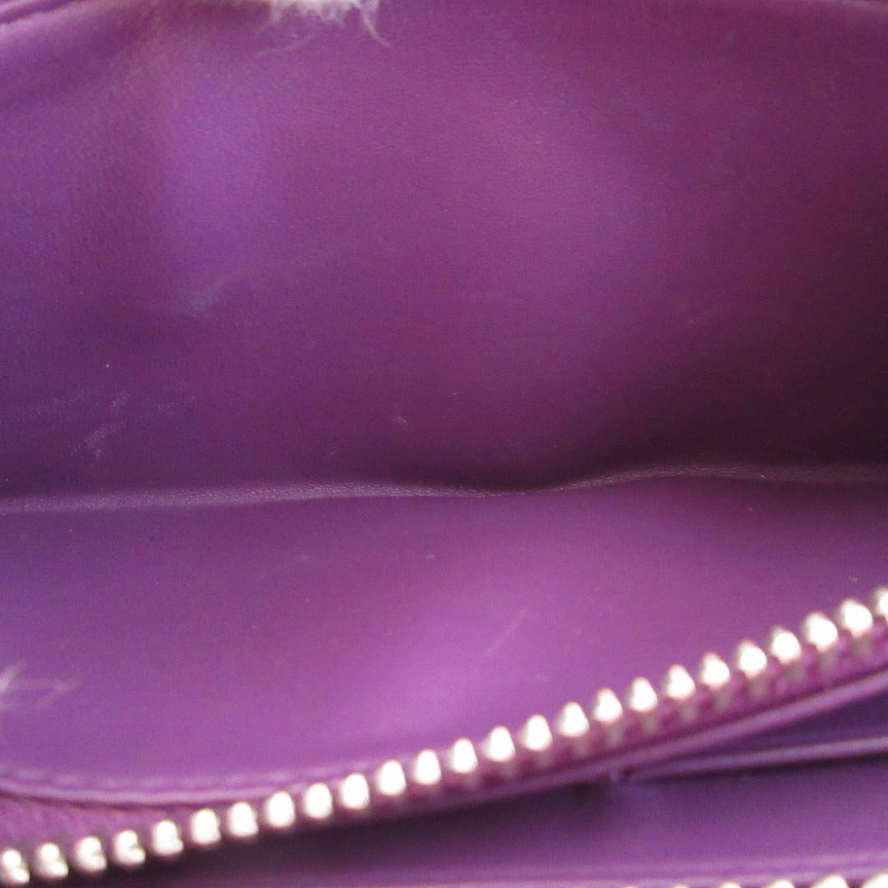 LOEWE Long Wallet Purse leather pink Heritage