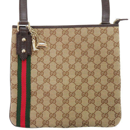 GUCCI Shoulder Bag 144388 GG canvas beige