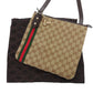 GUCCI Shoulder Bag 144388 GG canvas beige
