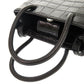 BALENCIAGA Shoulder Bag Embossed leather black 2WAY Shopping Phone Holder Women Used Authentic