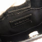 BALENCIAGA Shoulder Bag Embossed leather black 2WAY Shopping Phone Holder Women Used Authentic
