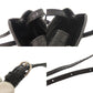 BALENCIAGA Shoulder Bag Embossed leather black 2WAY Shopping Phone Holder Women Used Authentic