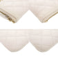 CHANEL Pouch Caviar skin white Matrasse COCO Mark Women Used Authentic