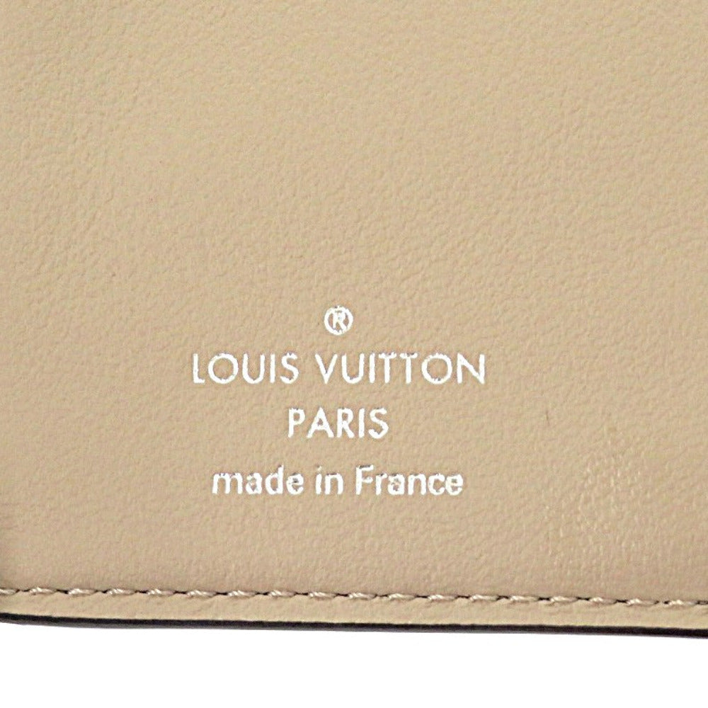 LOUIS VUITTON Bifold Wallet M80817 Monogram Mahina Galle Monogram Mahina Portefeuille Claire Women Used Authentic