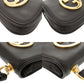 GUCCI Shoulder Bag 698635 leather black Shoulder pouch Blondy Women Used Authentic