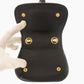 GUCCI Shoulder Bag 698635 leather black Shoulder pouch Blondy Women Used Authentic