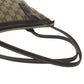 GUCCI Tote Bag 182492 GG canvas beige Shoulder Bag Interlocking G Women Used Authentic