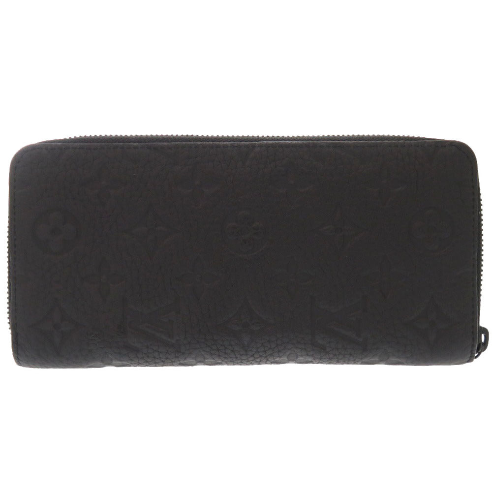 LOUIS VUITTON Long Wallet Purse M69047 leather black Zippy Wallet Vertical