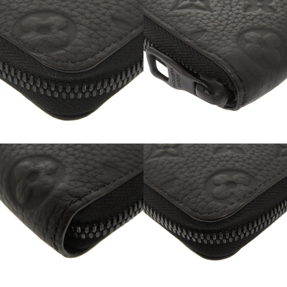 LOUIS VUITTON Long Wallet Purse M69047 leather black Zippy Wallet Vertical