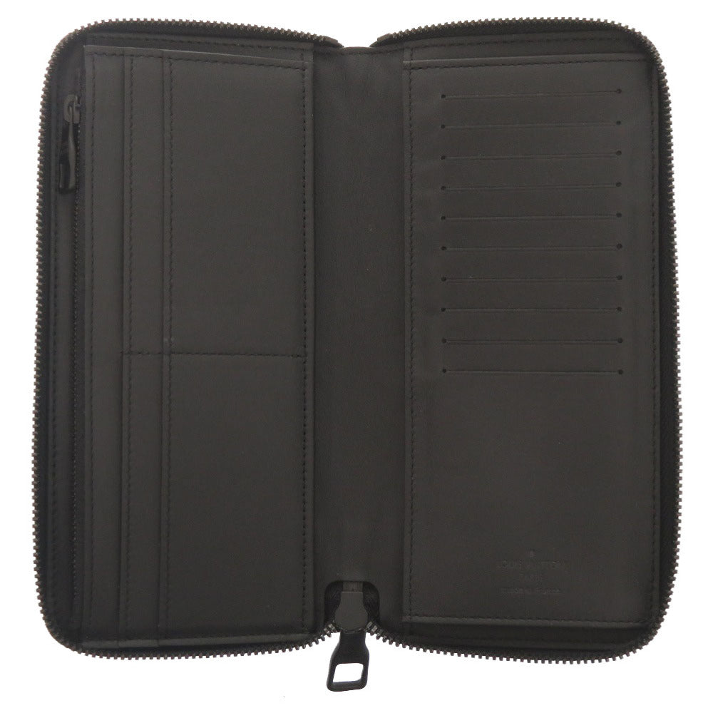 LOUIS VUITTON Long Wallet Purse M69047 leather black Zippy Wallet Vertical