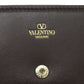 VALENTINO Tri-fold wallet Canvas, Leather beige Roco Toile Iconograph