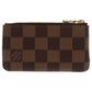 LOUIS VUITTON Coin case N62658 Damier canvas Brown Damier Pochette Cre Women Used Authentic