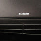 BALENCIAGA Long Wallet Purse 736732 leather white ENVELOPE