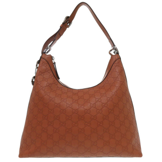 GUCCI Shoulder Bag 339553 498879 leather Brown