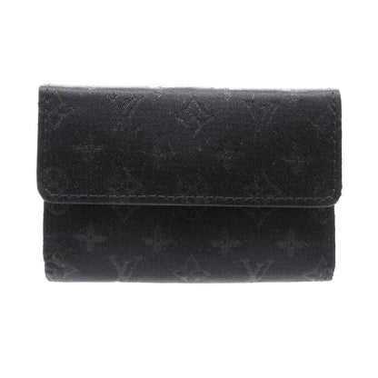 LOUIS VUITTON Coin case M92137 Monogram satin black Porte Monnaie Satin Monogram