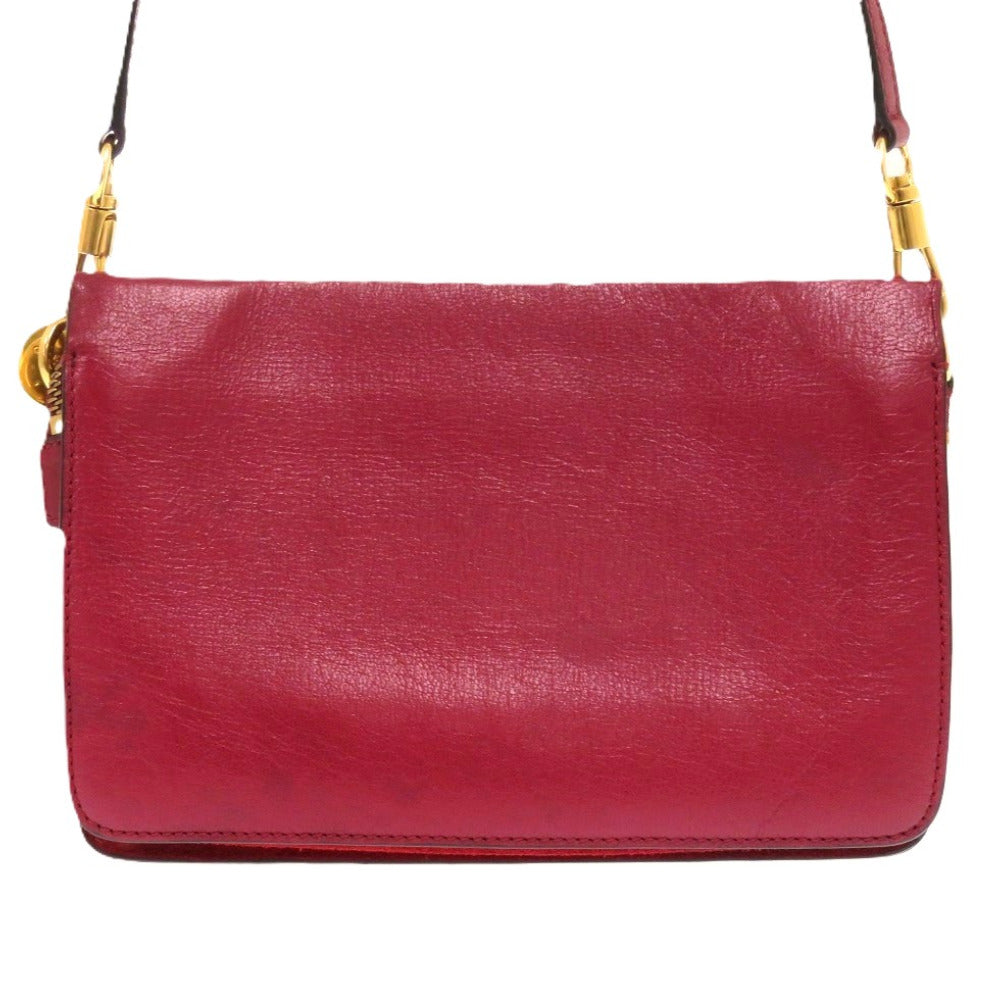 GIVENCHY Shoulder Bag KU C 0138 leather Bordeaux CROSS3 2way