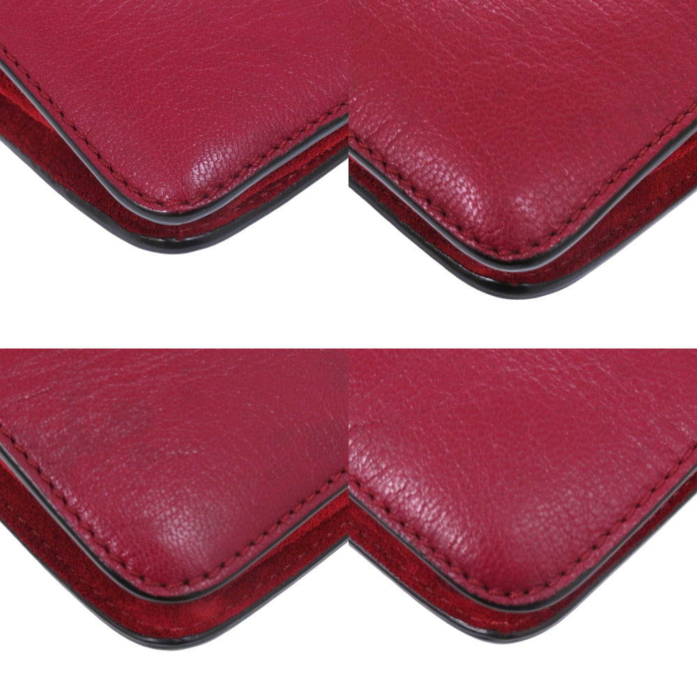 GIVENCHY Shoulder Bag KU C 0138 leather Bordeaux CROSS3 2way