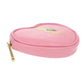 GUCCI Coin case 701062 leather pink x Bananya Heart Shape